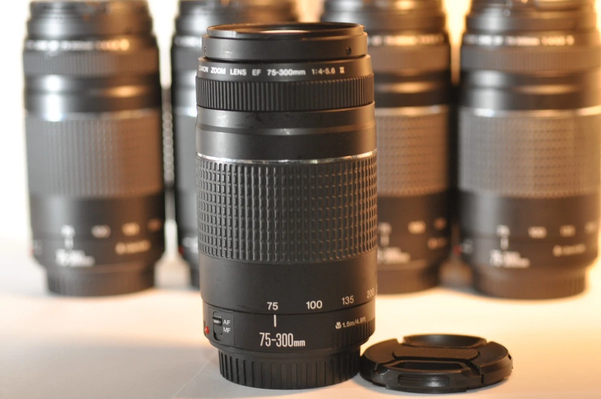 Canon EF 75-300mm Camera Lenses for sale | eBay