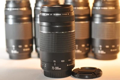 Canon EF 75-300mm f/4-5.6 III Telephoto Zoom Lens for sale online