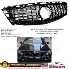 Cls Gt Gtr Grille Black-chrome Facelift Cls550 2012 2013 2014 Panamericana