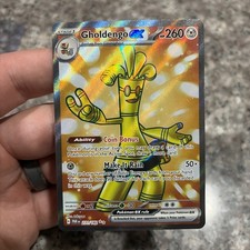 Pokémon TCG Gholdengo EX 231/182 Paradox Rift 2023 Rare Holo Card