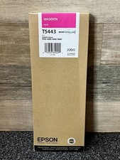 Genuine Epson T5443 Magenta 220ml Ink Cartridge for Stylus Pro 4000/4400/9600