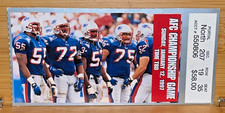 Jan 12, 1997 New England Patriots Vs Jaguars AFC Championship Game Ticket Stub