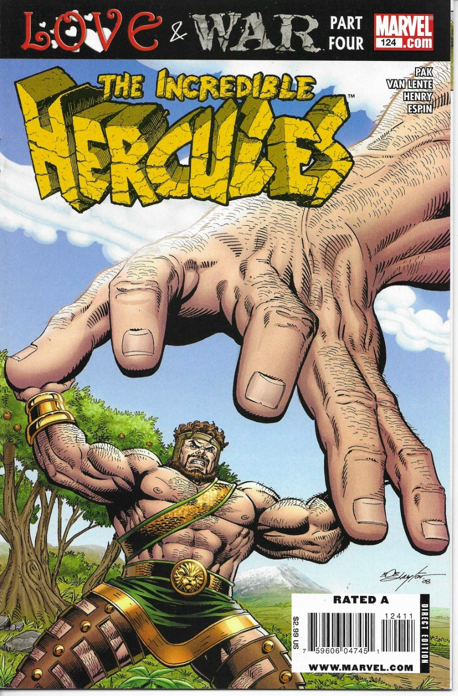 INCREDIBLE HERCULES (2008) #124 - Back Issue (S)