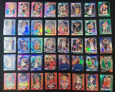 40 Card 2024 NBA Prizm Optic Mosaic Monopoly-Silver-Holo-Green-Ice-Purple-Pink 