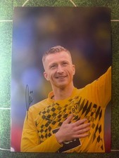 Handsigniertes Großfoto MARCO REUS Autogramm BORUSSIA DORTMUND Abschied PHOTO
