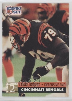 1991 Pro Set 2nd Round Draft Choice Lamar Rogers #781 Rookie RC 10r3