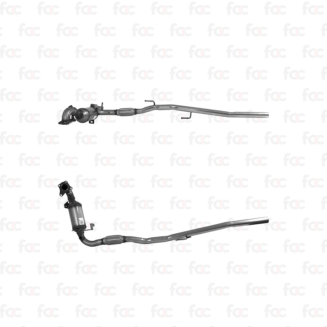 Petrol Catalytic Converter For Audi A1 1.2 12-15, Seat Toledo 1.2 12-15 Euro 5