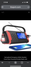 Multi-functional Weather Radio - USB Charger - Camping Flashlight - SOS