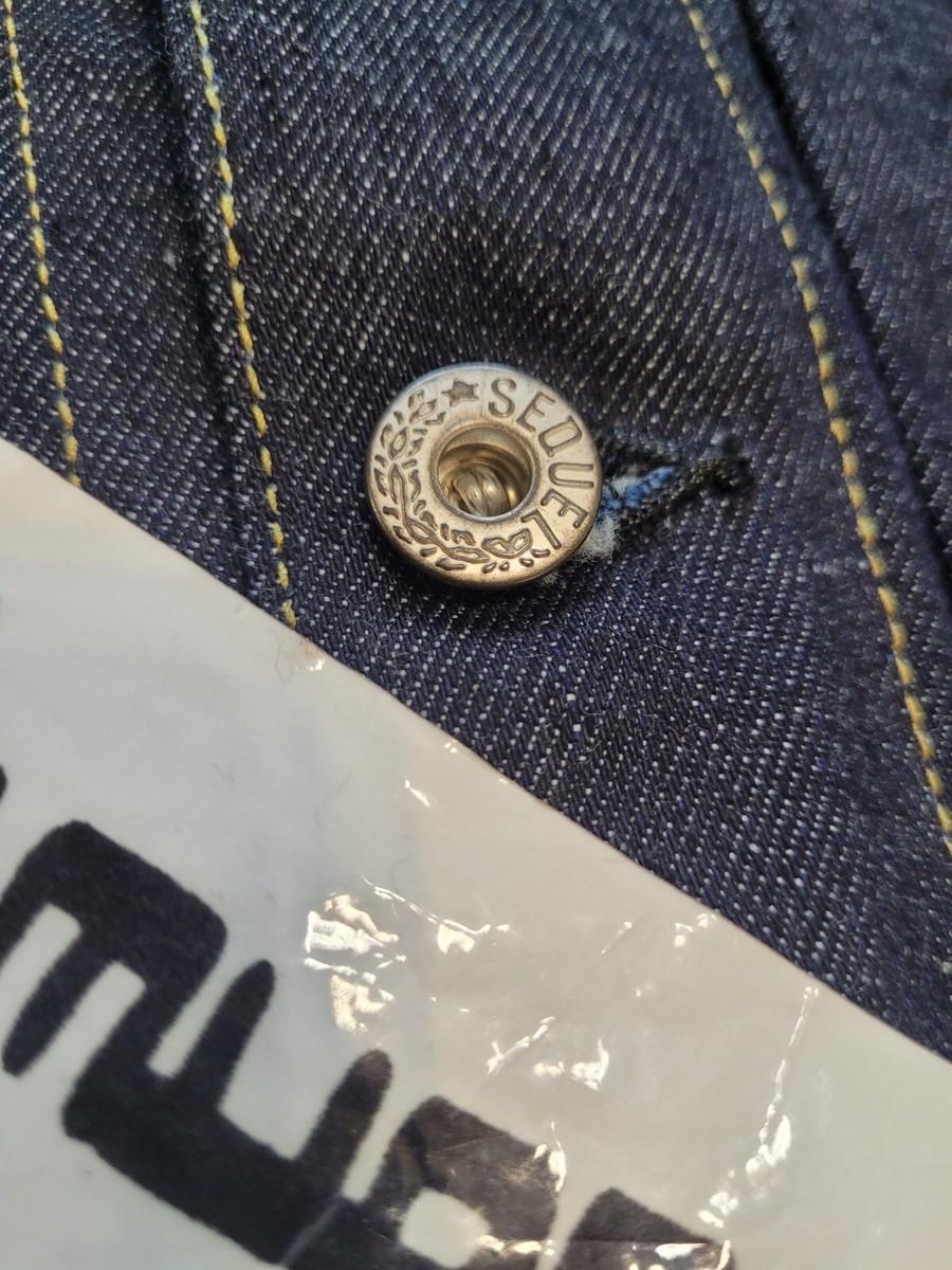 SEQUEL x FRAGMENT DESIGN TYPE 1 SELVEDGE DENIM JEAN JACKET SEQUEL x FRAGMENT DESIGN TYPE 1 SELVEDGE DENIM JEAN JACKET