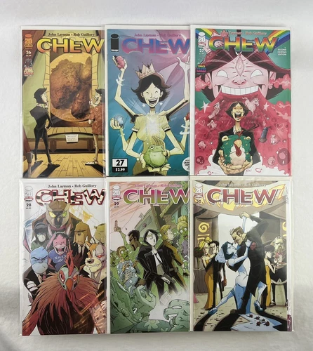 Chew Image Comics Lot of 6 Issues #26-30 + Second Helping Edition #27