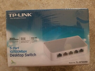 TP-Link 5 Port Fast Ethernet Switch | Desktop Ethernet Splitter | Ethernet Hub |