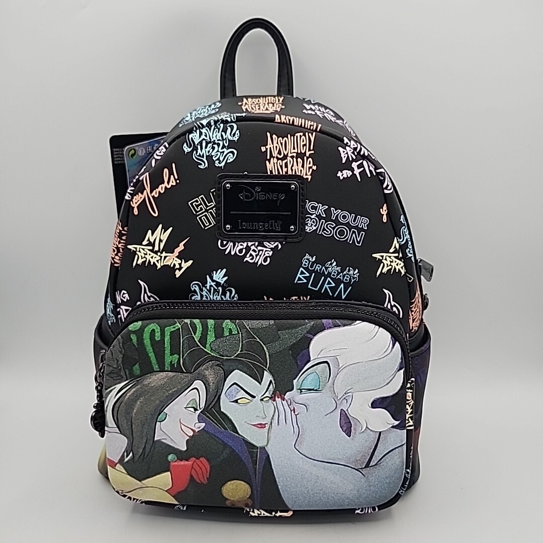 Loungefly Disney Villains Cast Club Mini Backpack NWT | eBay display picture 3