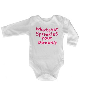 donut romper baby