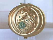  ESTEE LAUDER SPIRIT OF EARTH POWDER COMPACT BEAUTIFUL!  FULL