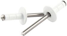 Edge Performance White 316 Medium Head Multi Grip Aluminum Steel Mandrel P...