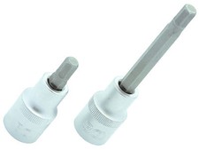2 x 6 mm Innen Sechskant 6-Kant Stecknuss Nuss 55 / 100 mm F&uuml;r Inbus Schraube