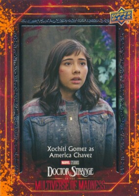 E-3 XOCHITL GOMEZ AMERICA CHAVEZ 2023 UD Doctor Strange Multiverse ENSEMBLE