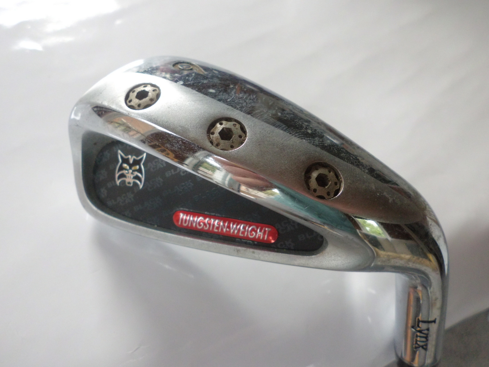 PRE~LOVED LYNX TUNGSTEN WEIGHTED ~ 6 IRON ~ REGULAR FLEX STEEL SHAFT ~ (E3)