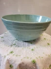 SALE! WAS 70. VTG 30S BAUER? 10IN JADE BEEHIVE MIXING BOWL CERAMIC