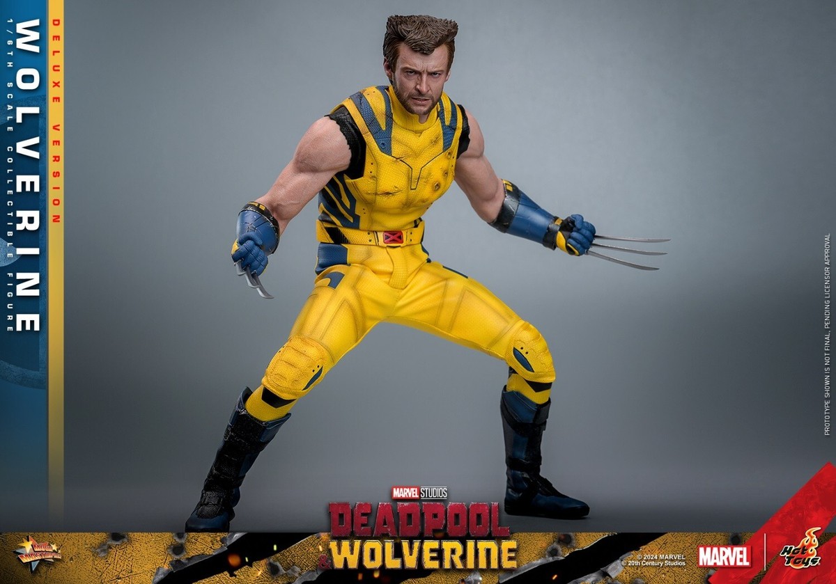 In Stock Hot Toys MMS754 1/6 Deadpool & Wolverine Wolverine Action