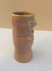 CHIKI TIKI Angst Brown Ceramic Mug Cup Vase Alligator Adventure Cup Beach Hut — photo 2