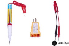 3 pcs  Household Tester Set Circuit Receptacle Continuity Electrical Fuse Kit