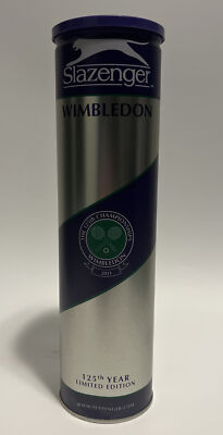 2011 SLAZENGER THE WIMBLEDON 125th Y YEAR TENNIS CHAMPIONSHIPS TENNIS BALLS NEW