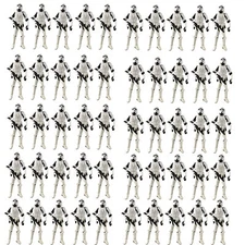 Lot of 50pcs 3.75" Star Wars Stormtroopers OTC Trilogy Action Fiugres with Guns