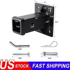 Bolt on Hitch Receiver Tube 2 Inch Hitch Wall Mounted, Hitch Mount Bike Rack USA