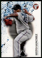 2022 Topps Pristine Refractor Sixto Sanchez Miami Marlins #58