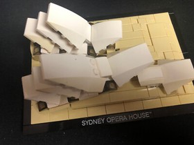 Lego 21012 Architecture Architecture Sydney Opera House complete from 2012
