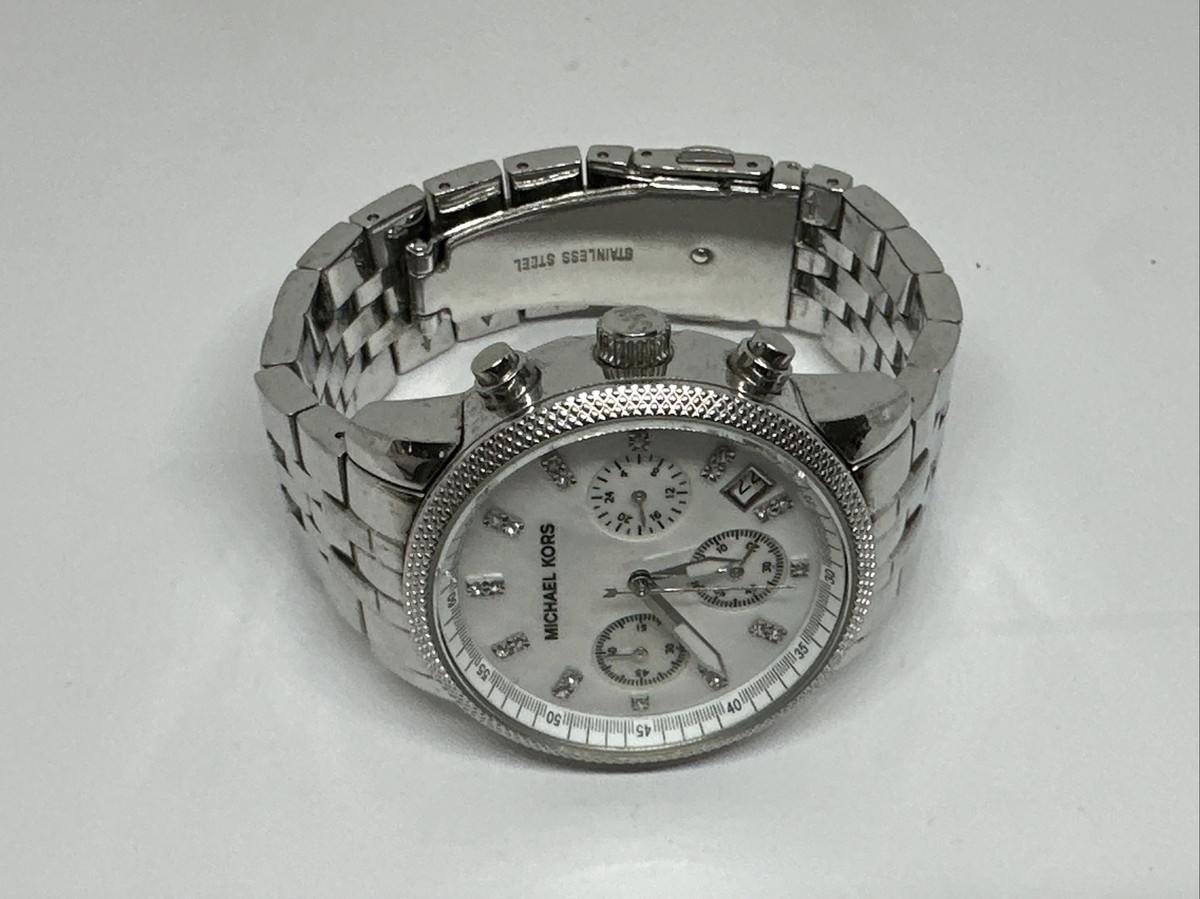 Michael Kors MK5020 Women\'s Silver Stainless Steel Analog Dial Wrist Watch NUL51 Michael Kors MK5020 Women main image 3