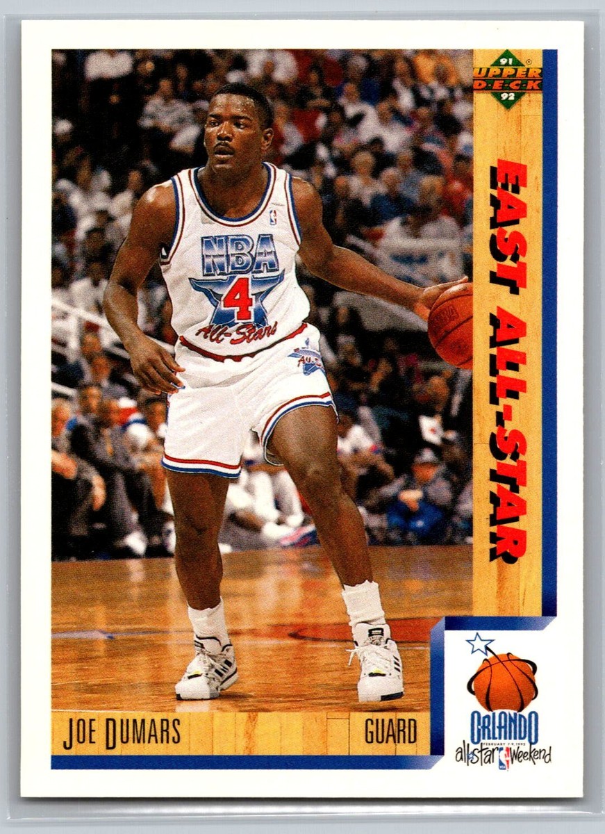 1991 Upper Deck All-Star Basketball #459 Joe Dumars HOF Detroit
