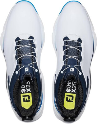 シューズ FootJoy - FJ PRO SLX BOA 56933 WT/NV/BL W26.0 FootJoy Golf Shoes PRO/SLX BOA WIDE 56933 White Navy Blue US6.5