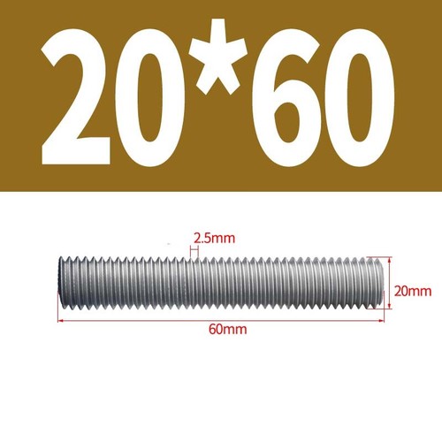 A2 Stainless Steel Threaded Rod Full Thread Studding Bar M10 M12 M14 M16 M18 M20 - Picture 120 of 133