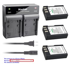 Kastar Battery AC Rapid Charger for Genuine Nikon EN-EL9 EN-EL9a OEM Nikon MH-23