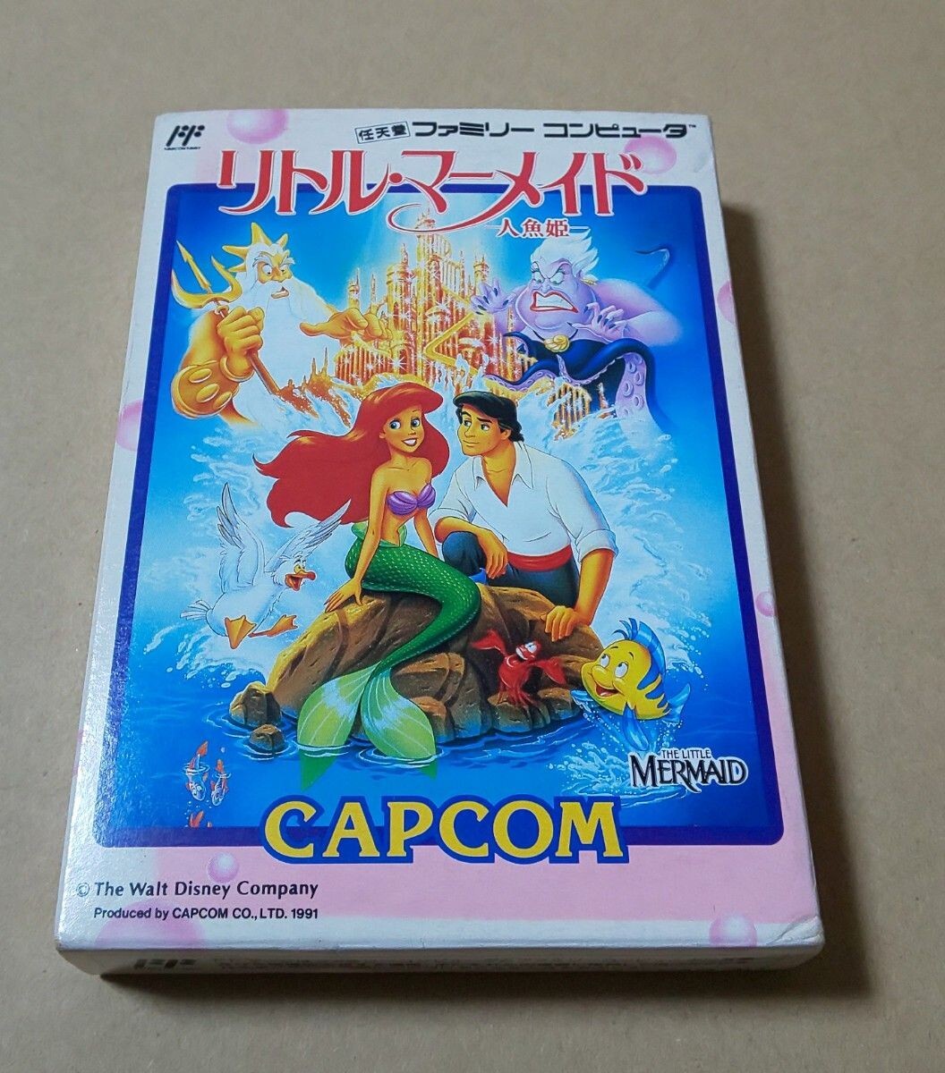 ファミコンソフト　【リトルマーメイド】 カプコン(CAPCOM)|ファミコンソフト|HARDOFFオフモール（オフモ
