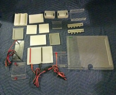 Lot of Bio-Rad Gel Electrophoresis Parts