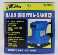 Drillmaster 120 Volt Orbital Hand Sander 40070