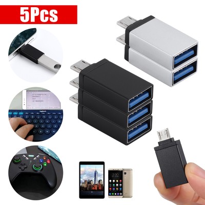 5pcs USB auf micro usb Stecker USB3.0 zu Android OTG Adapter Für Android Tablet 