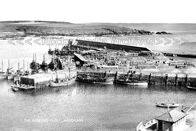Ehh-34 Fishing Herring Fleet, Ardglass, County Down, Ireland 1968. Photo