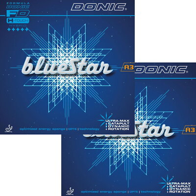 Donic Bluestar A3 Doppelpack / Tischtennisbelag /Sonderpreis