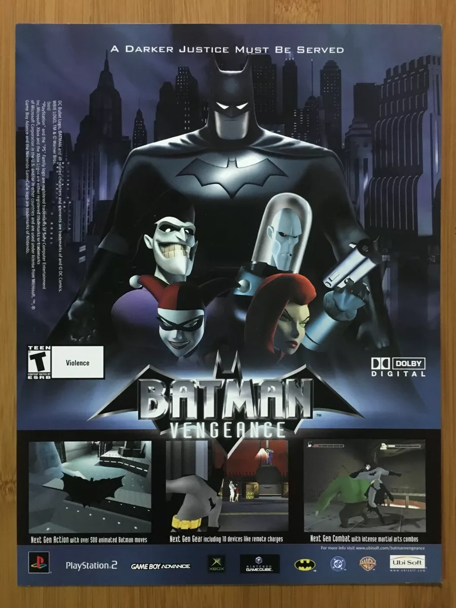 Batman vengeance gamecube new arrivals
