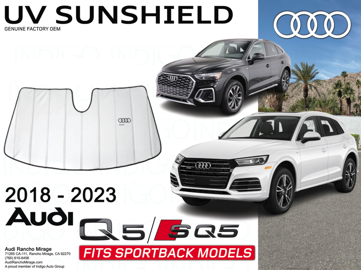 2018-2023 Audi Q5/ SQ5 + SPORTBACK MODELS FACTORY OEM UV Sunshade