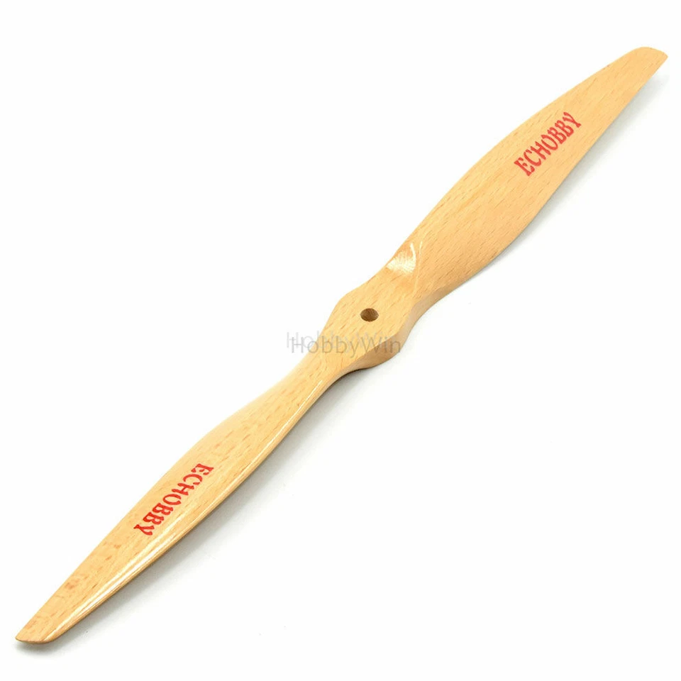 10x6 Electric Wooden Propeller 6mm Bore RC Model Plane Warbird Beech Wood Blades - Image 4 of 4