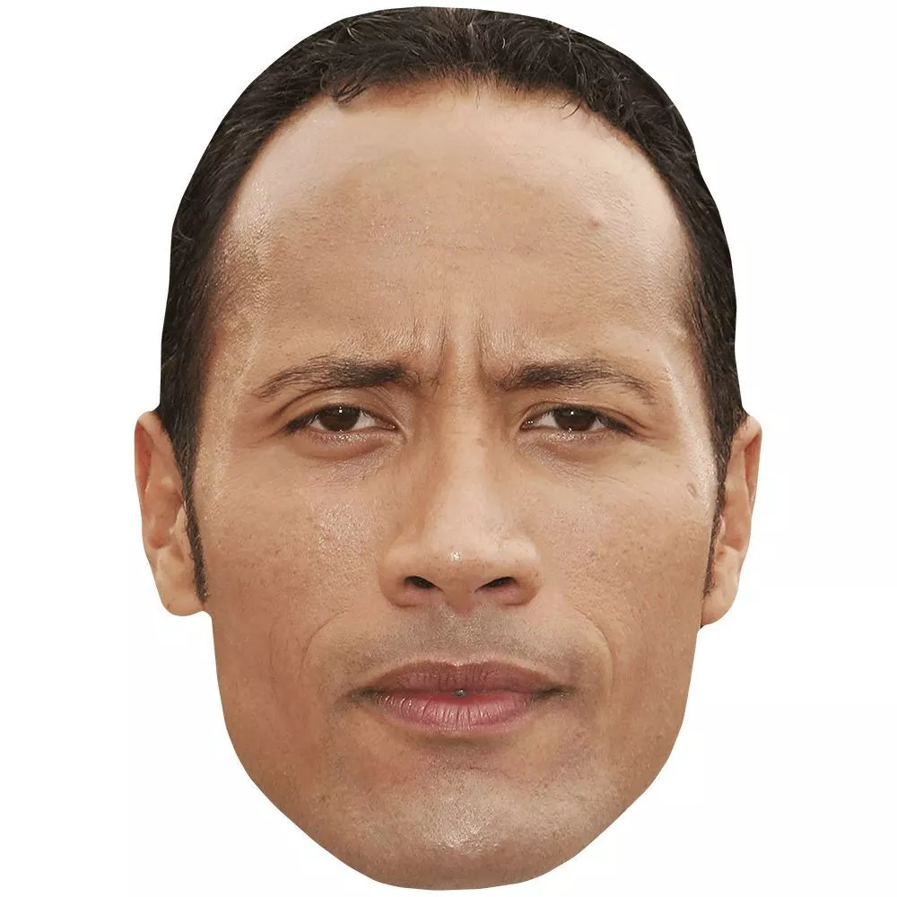 Dwayne 'The Rock' Johnson (Smile) Celebrity Mask