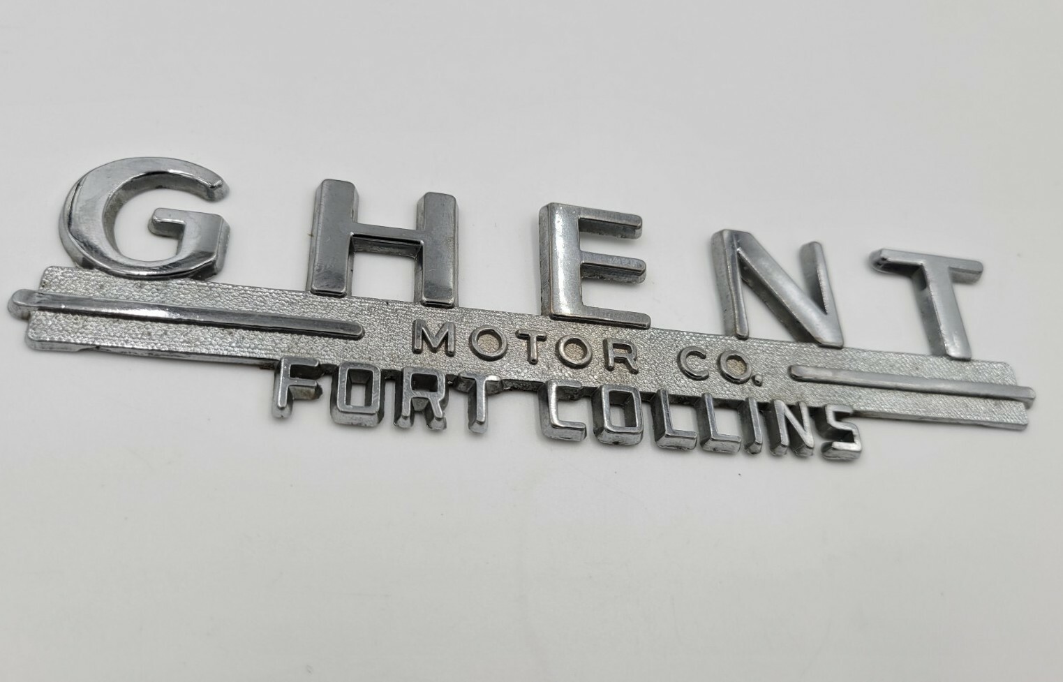 Ghent Motor Company Chevrolet Ft Collins, Colorado CO Dealership Emblem B eBay