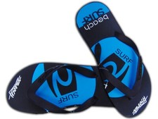 NWT SUMMER SOFT CASUAL NAVY FLIP FLOPS SANDALS POOL IN-OUTDOOR MEN'S BEACH SHOES