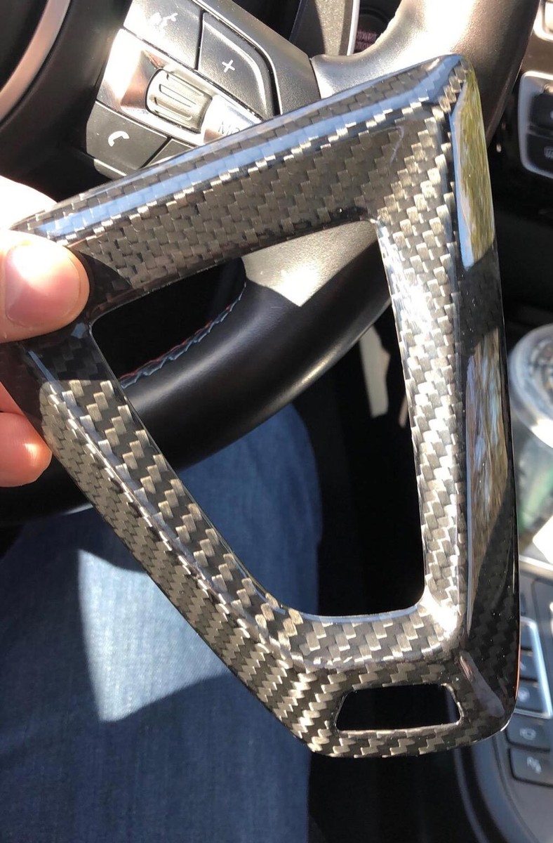 Real Carbon Fiber Console Shift Surround Trim For BMW M3/M4 F80/F82 (2014-2019)