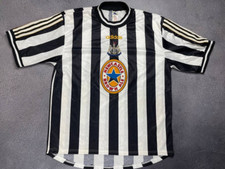 Newcastle Home 1997/1999 Adidas Football Shirt Soccer Jersey Size XL
